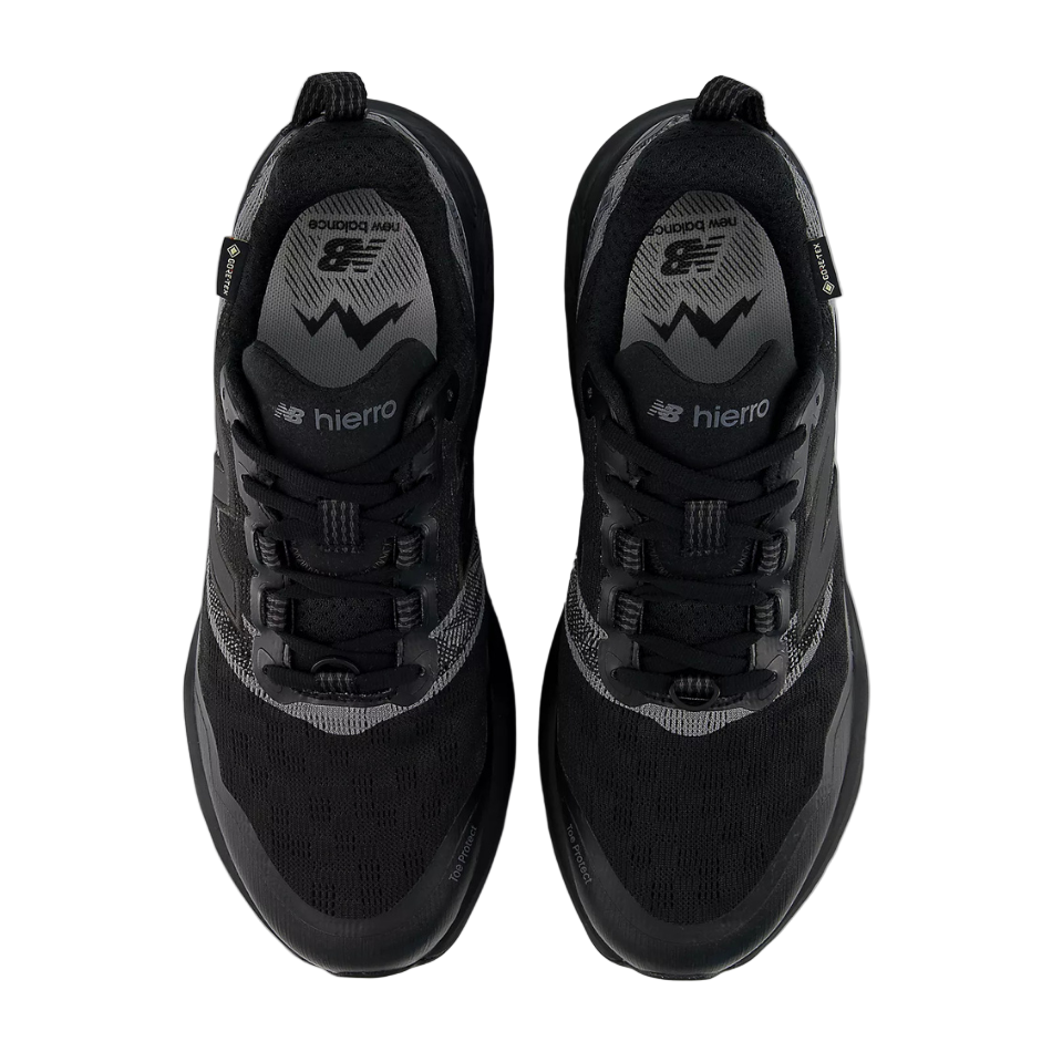New Balance Women's Hierro v9 GORE-TEX® Trail Running Shoes in Black/Timberwolf/Castlerock AW25