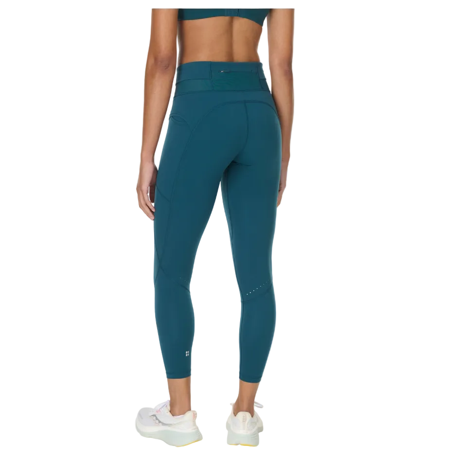 Sweaty Betty Runner's High 7/8 Leggings in Deep Green SS26