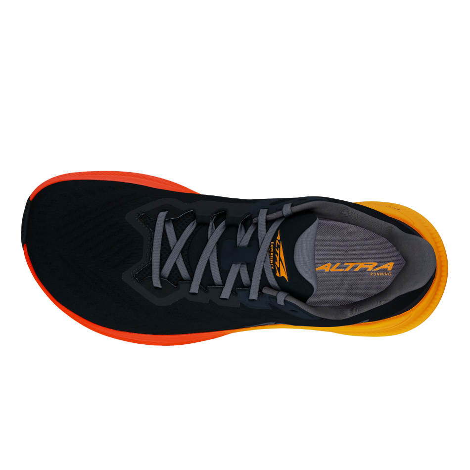 Altra Men's Experience Flow 2 Running Shoes in Black/Orange AW25