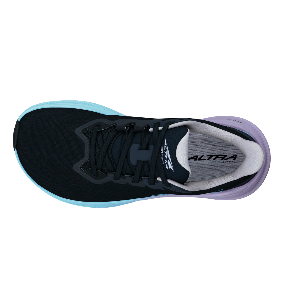Altra Women's Experience Flow 2 Running Shoes in Black/Light Blue AW25