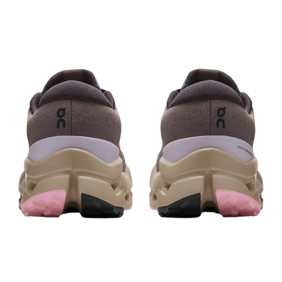 On Women's Cloudsurfer Trail 2 Waterproof Running Shoes in Cinder/Desert AW25