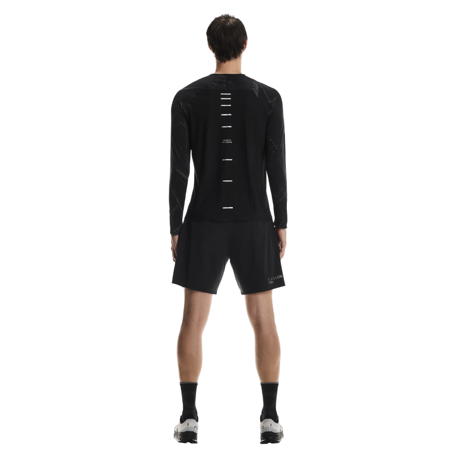 On Men's 7" Performance Shorts Lumos in Eclipse/Black AW25