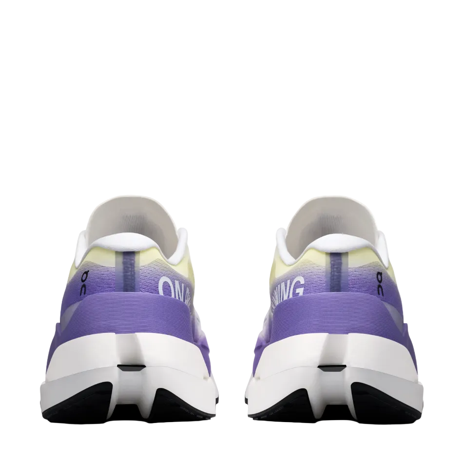On Women's Cloudboom Max Running Shoes in White/Juniper SS26