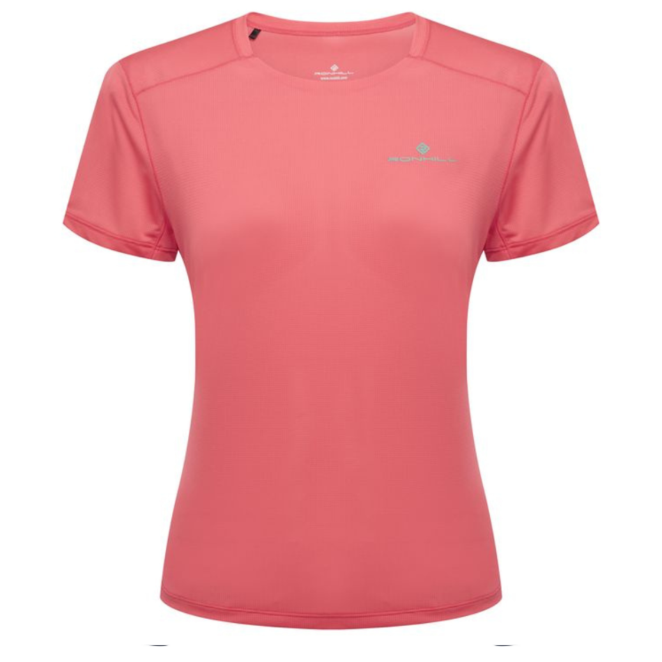 Ronhill Women's Tech Short Sleeved Tee in Sorbet Sun/Florida AW25