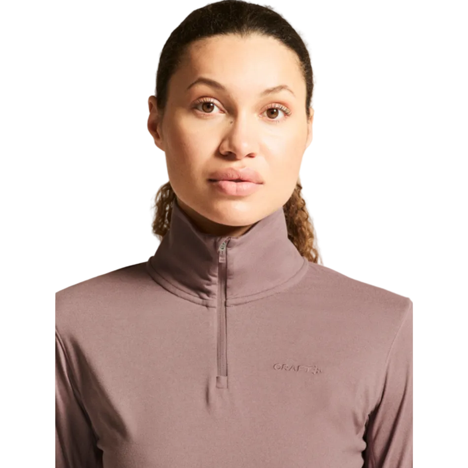 Craft Women's Flow HZ Long Sleeved in Potpurri/Melange SS26