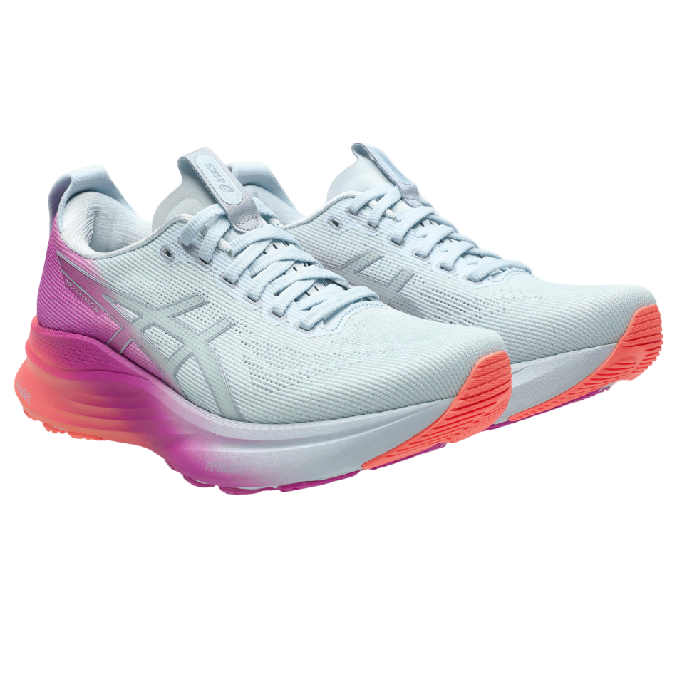 ASICS Women's GEL-KAYANO 32 Sunny Sizzle Running Shoes in Sky/Digital Sakura SS26