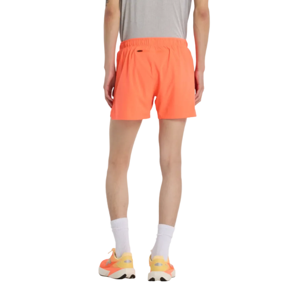 New Balance Men's RC Short 5" in Tangerine Heat SS26