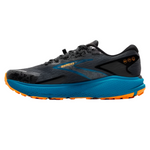 Brooks Divide 5 Men's Running Shoes AW24 Ebony/Mosaic Blue/Orange