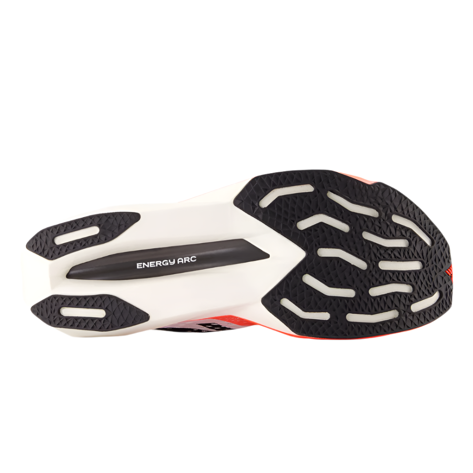 New Balance Men's Fuelcell Supercomp Pacer v2 Running Shoes in Urgent Red/White/Black AW25