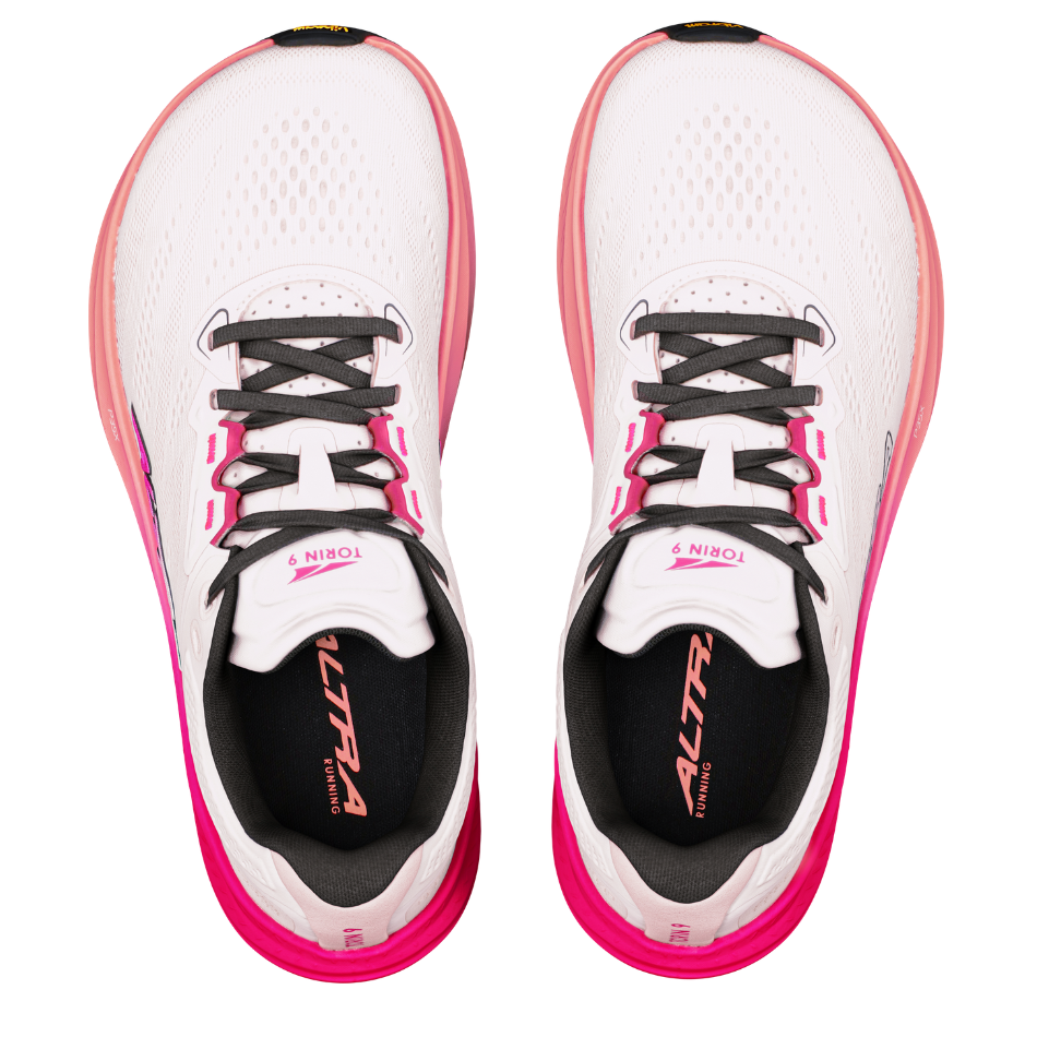 Altra Women's Torin 9 Running Shoes in Coconut Cream/Pink Glow/Desert Flow AW26