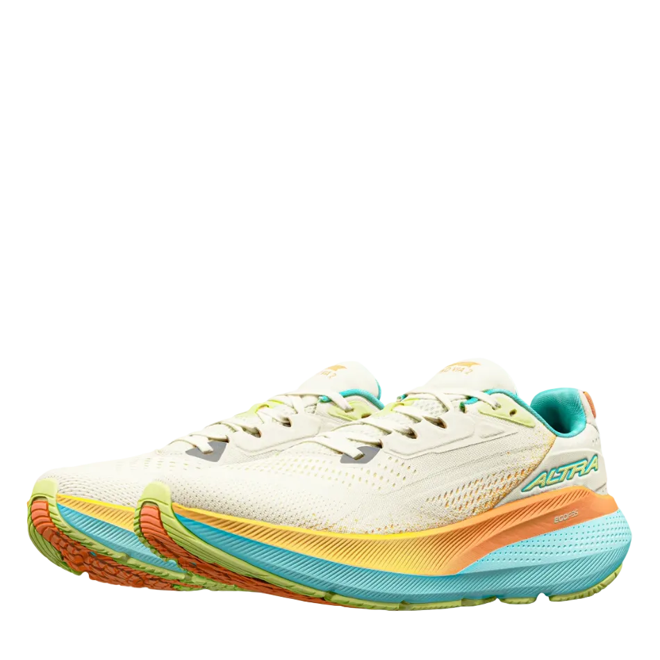 Altra Men's FWD Via 2 Running Shoes in Winter White/Green SS26