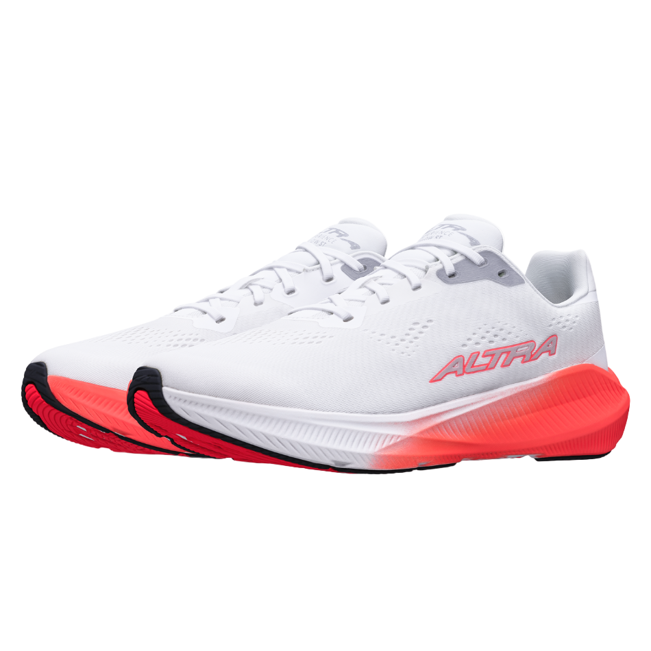 Altra Men's Experience Flow ST Running Shoes in White/Coral SS26