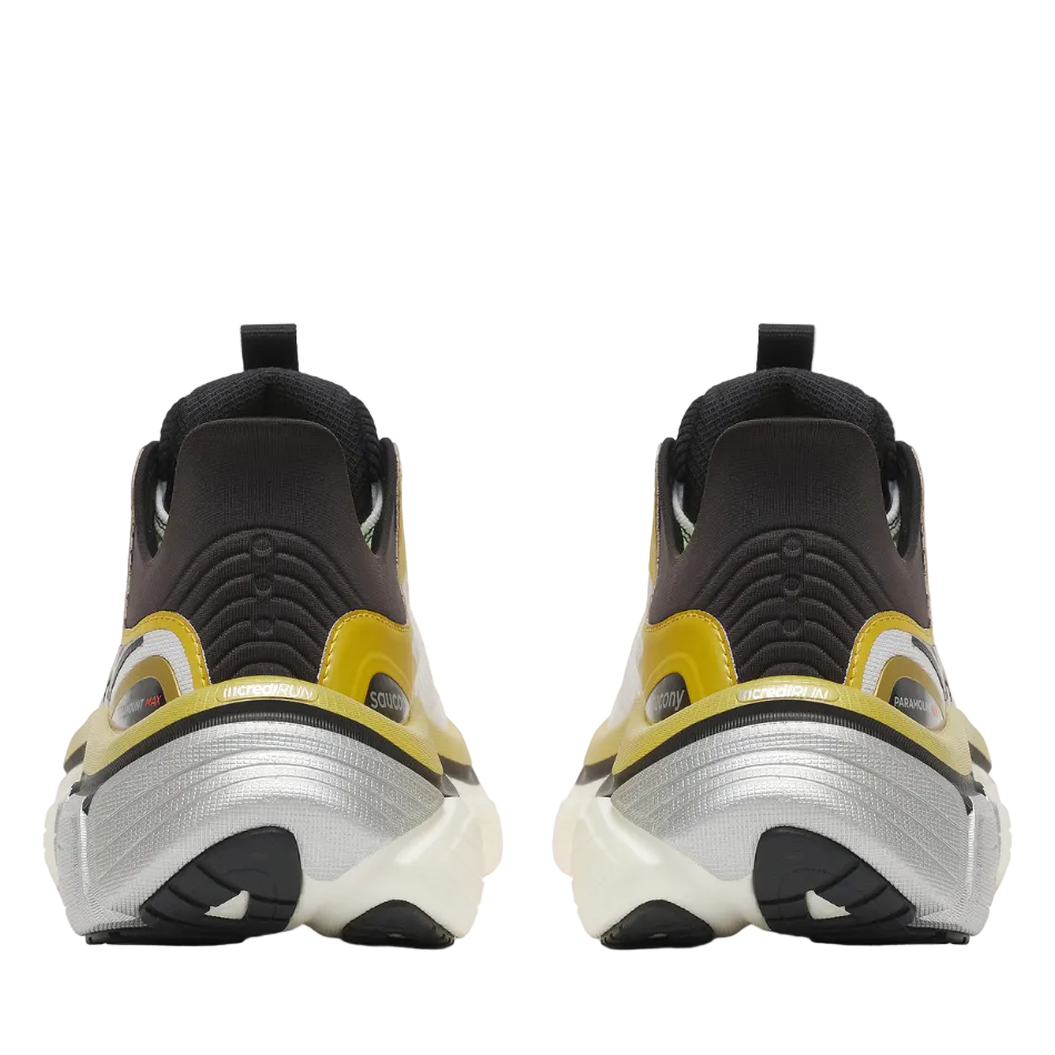 Saucony Men's Paramount Max Running Shoes in Gold/Black AW26