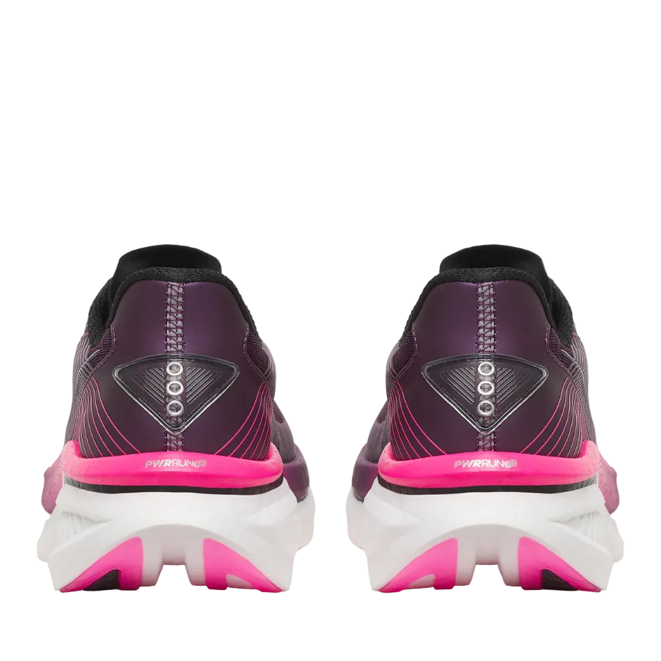 Saucony Women's Endorphin Azura Running Shoes in Eggplant/Shock AW26