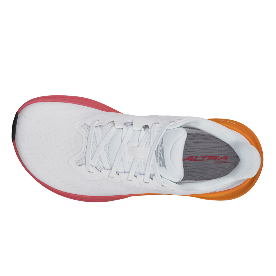 Altra Women's Experience Flow 2 Running Shoes in White/Orange AW25