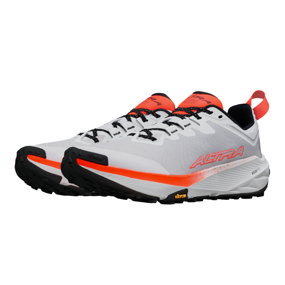 Altra Men's Experience Wild 3 + Trail Running Shoes in White/Coral SS26