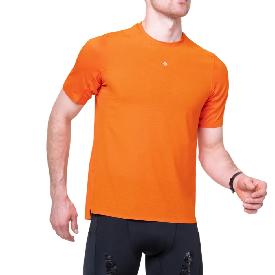 Ronhill Men's Tech All-Terrain Short Sleeved Tee in Ronhill Red SS26