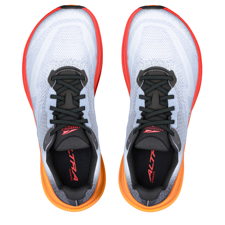Altra Men's Experience Flow 3 Running Shoes in White/Black/Orange Pop AW26