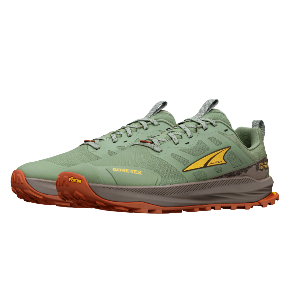 Altra Men's Lone Peak 9+ GTX Trail Running Shoes in Dusty Olive SS26