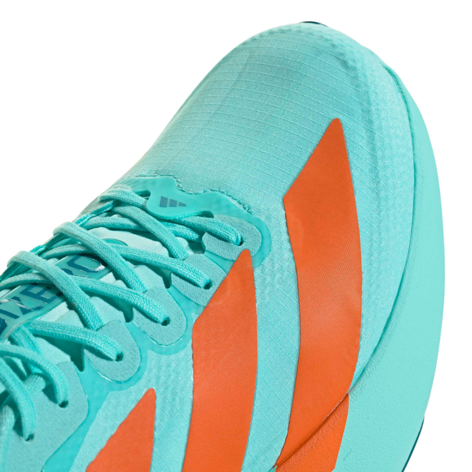 adidas Men's adizero Evo SL Woven Running Shoes in Flash Aqua/Impact Orange/Arctic Fusion AW26