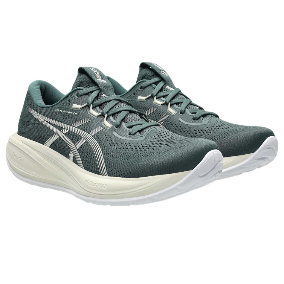 ASICS Men's GEL-CUMULUS 28 Running Shoes in Dusty Fern/Ivory SS26