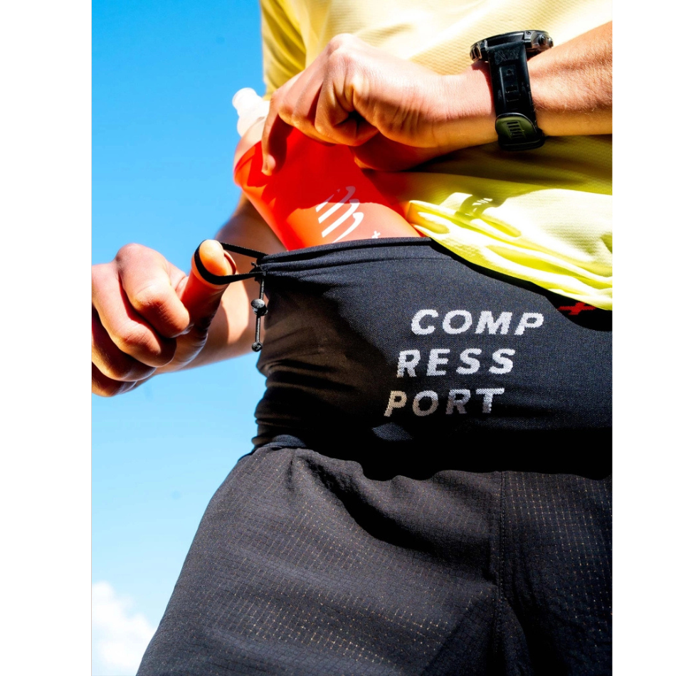 Compressport Unisex Free Belt Pro in Black