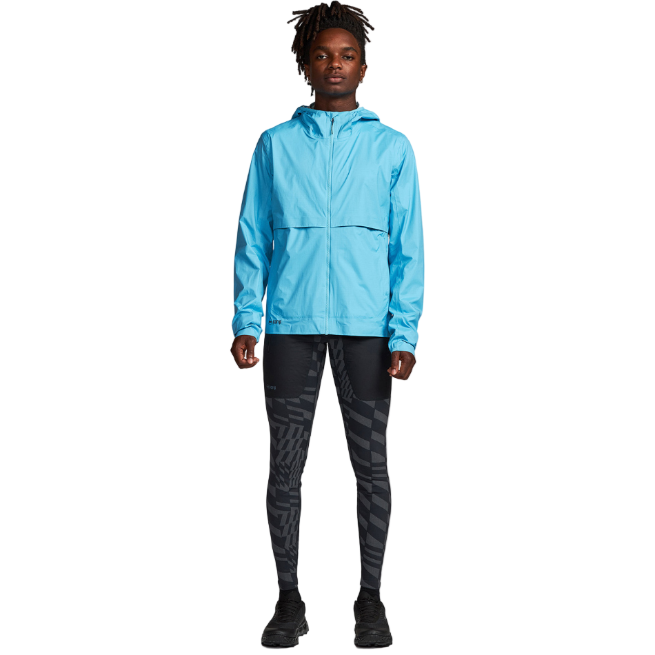 Janji Men's Rainrunner Pack Jacket in Skybird AW25