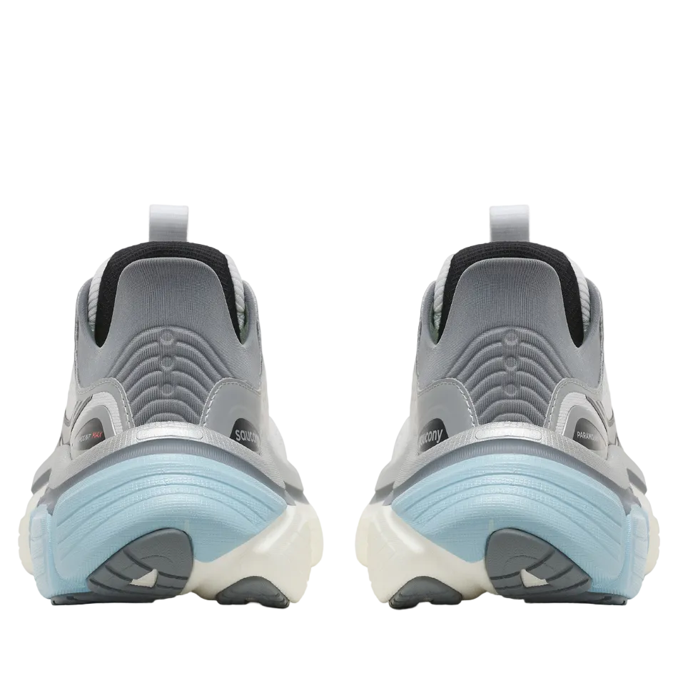 Saucony Women's Paramount Max Running Shoes in Silver/Cinder AW26