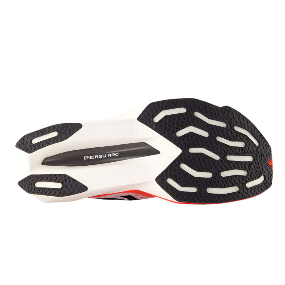 New Balance Women's Fuelcell Supercomp Pacer V2 Running Shoes in Urgent Red/White/Silver Metallic AW25