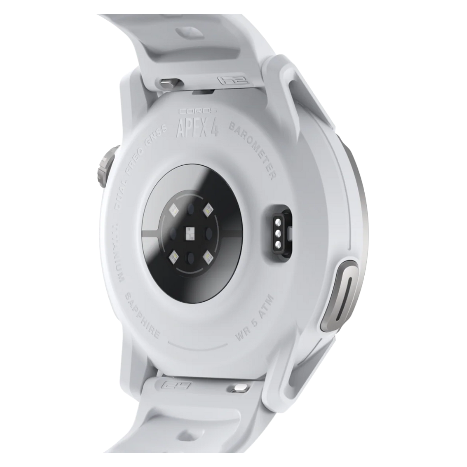 Coros APEX 4 46mm Outdoor Watch in White