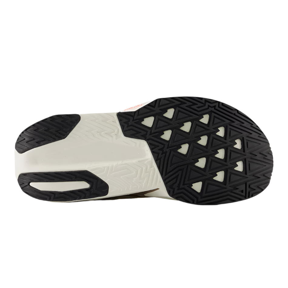 New Balance Women's Fuelcell Rebel v5 Running Shoes in Angora/Earth Shadow/Sea Salt AW25