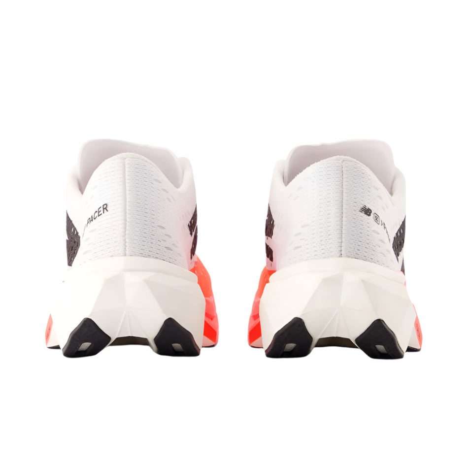 New Balance Women's Fuelcell Supercomp Pacer V2 Running Shoes in Urgent Red/White/Silver Metallic AW25