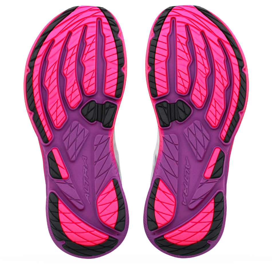 Altra Women's Experience Flow 3 Running Shoes in White/Purple Cactus Flower AW26