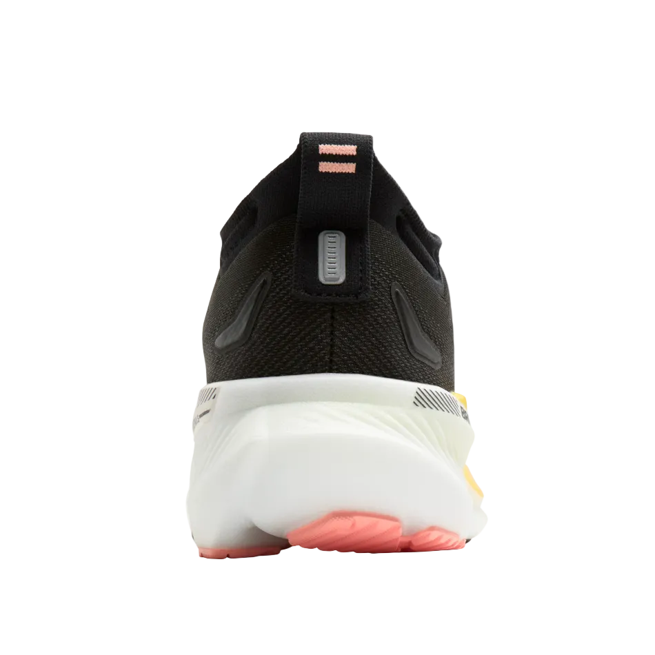 Brooks Women's Glycerin GTS 23 Running Shoes in Black/Peach/Nightlife AW26