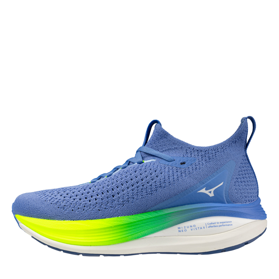 Mizuno Women's Neo Vista 2 Running Shoes in Ultramarine/White/Lightening Yellow SS26
