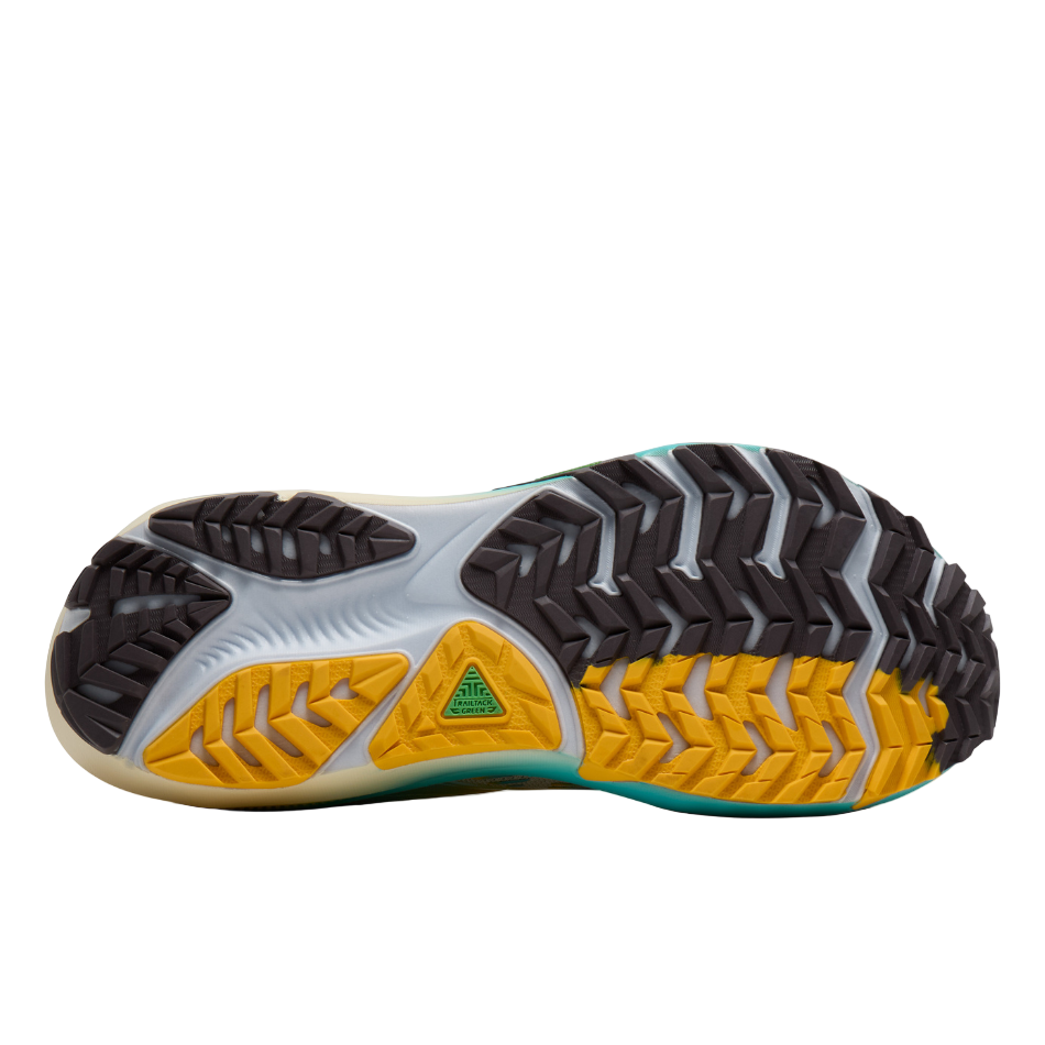 Brooks Men's Ghost Trail Running Shoes in Bleached Sand/Rabbit/Bluefish SS26