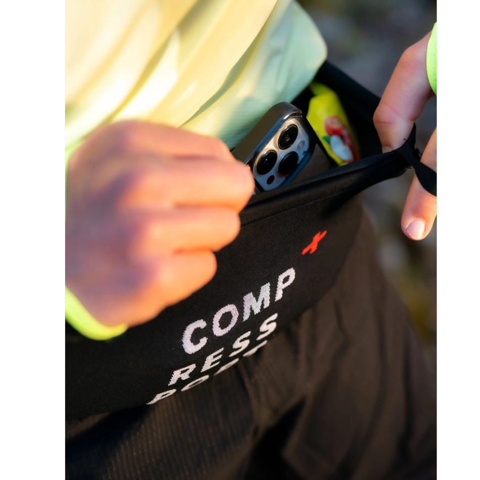 Compressport Unisex Free Belt Pro in Black