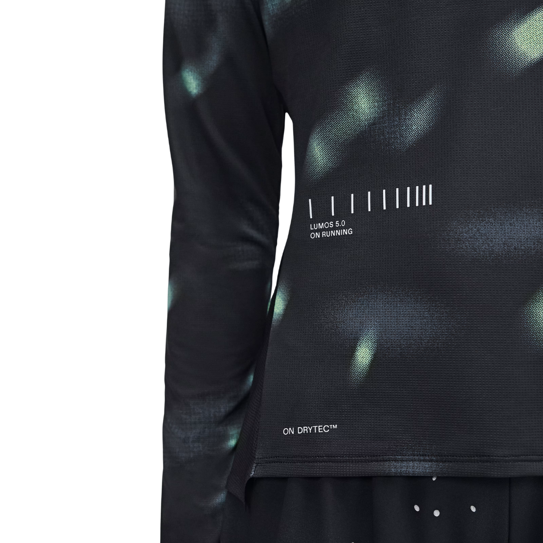 On Women's Performance Long-T Lumos Black AW26