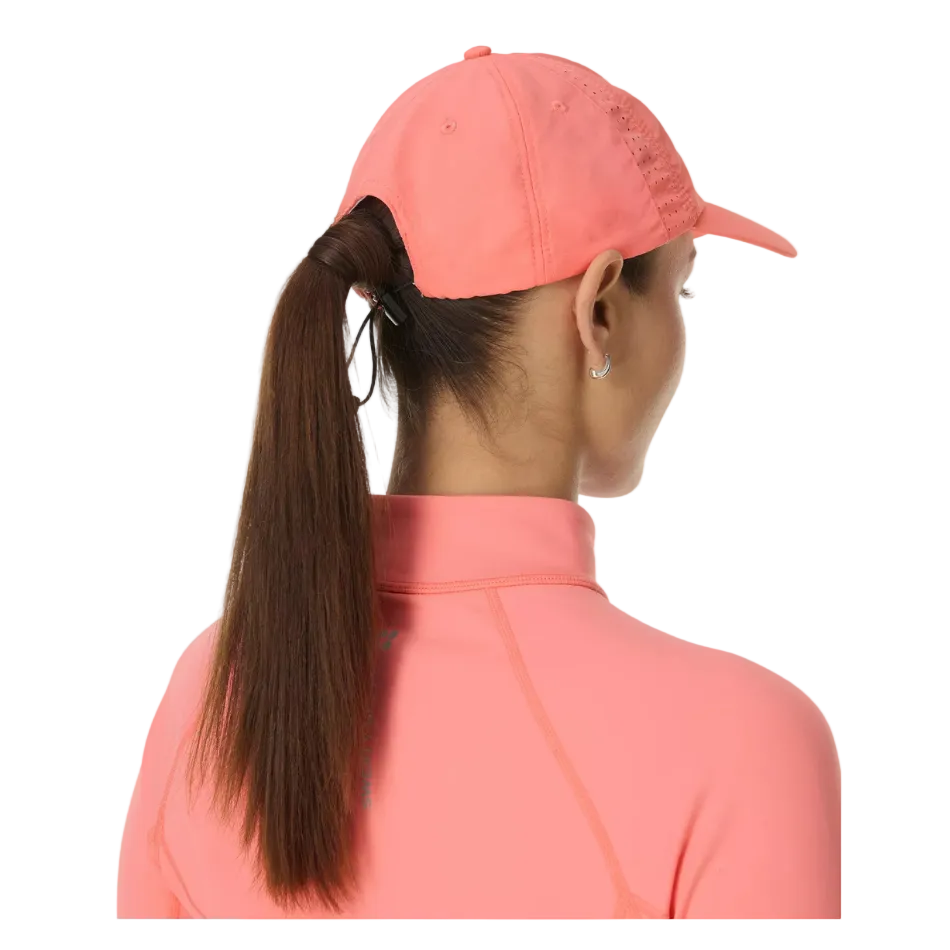 Sweaty Betty Swiftie Pace Cap in Melon Pink SS26