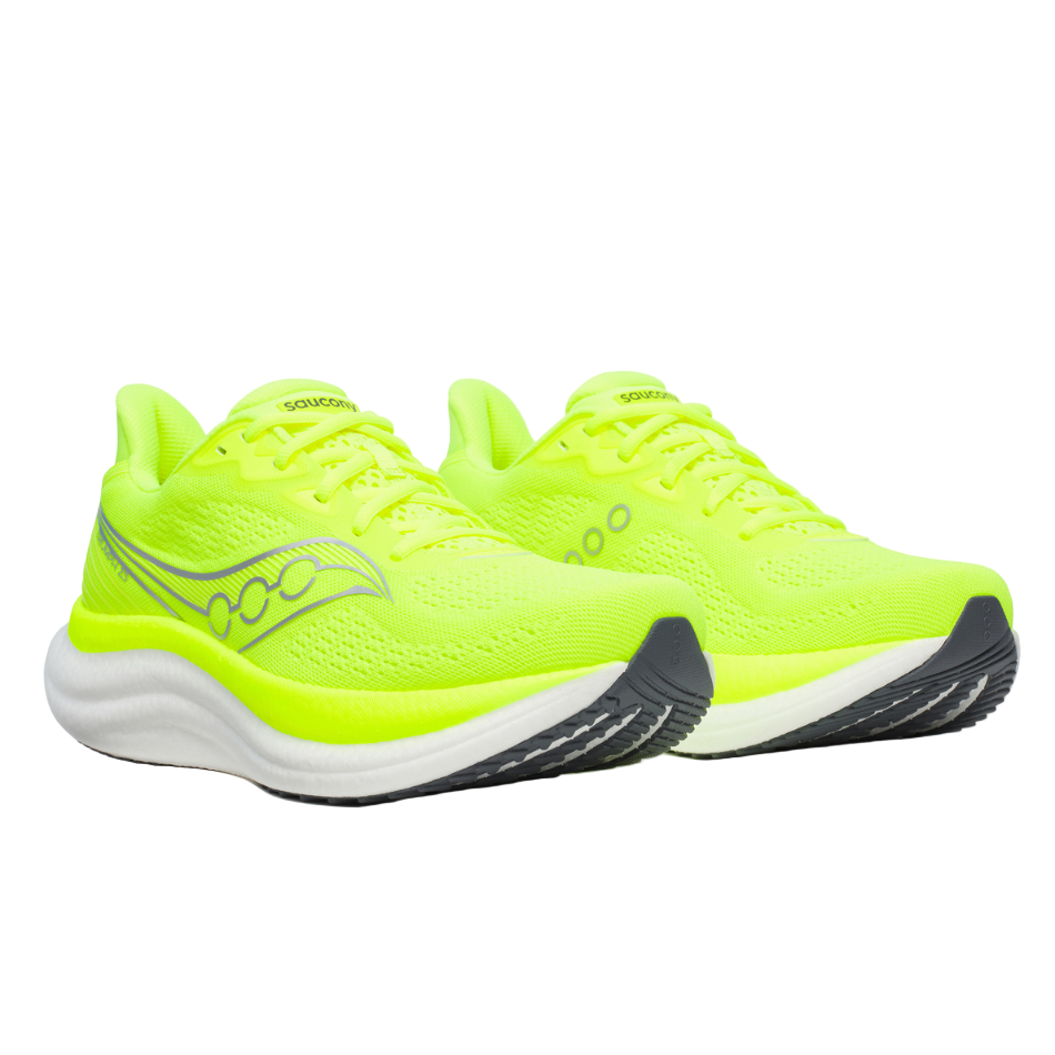 Saucony Men's Triumph 23 Running Shoes in Citron - Online Exclusive