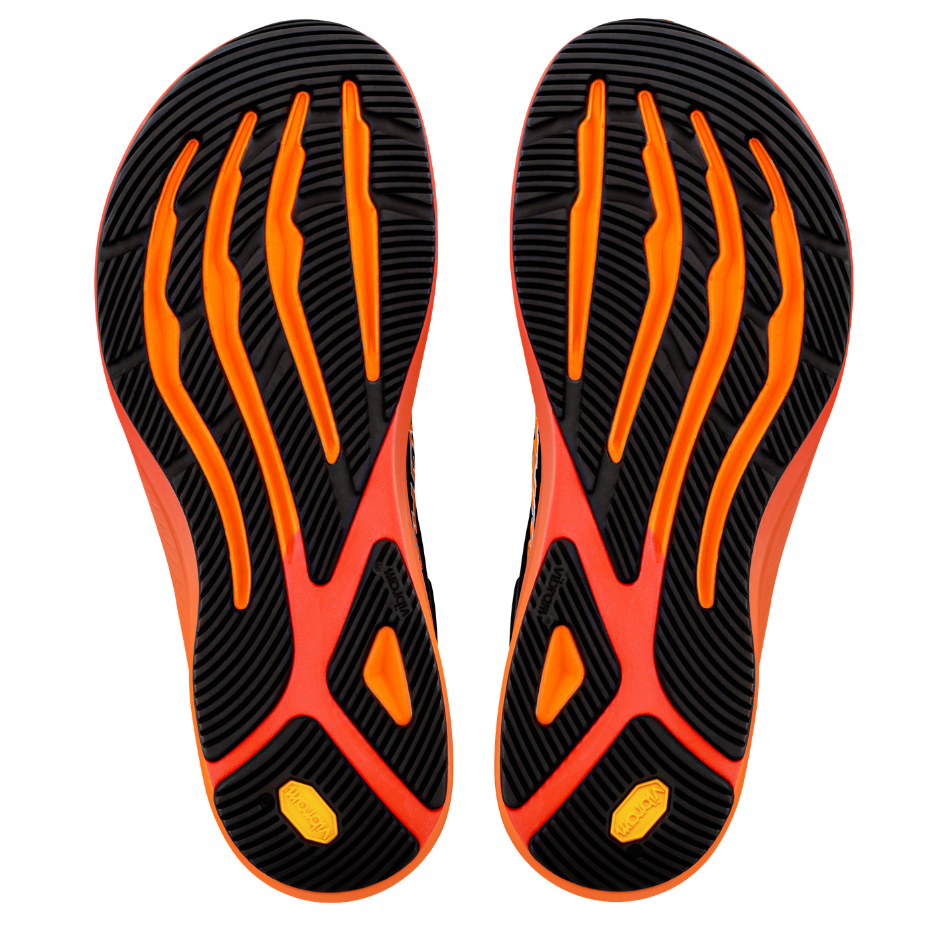 Altra Men's Torin 9 Running Shoes in Black/Orange Pop/Fiery Coral AW26