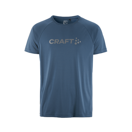 Craft Men's Core Essence Logo Tee in Lake AW25