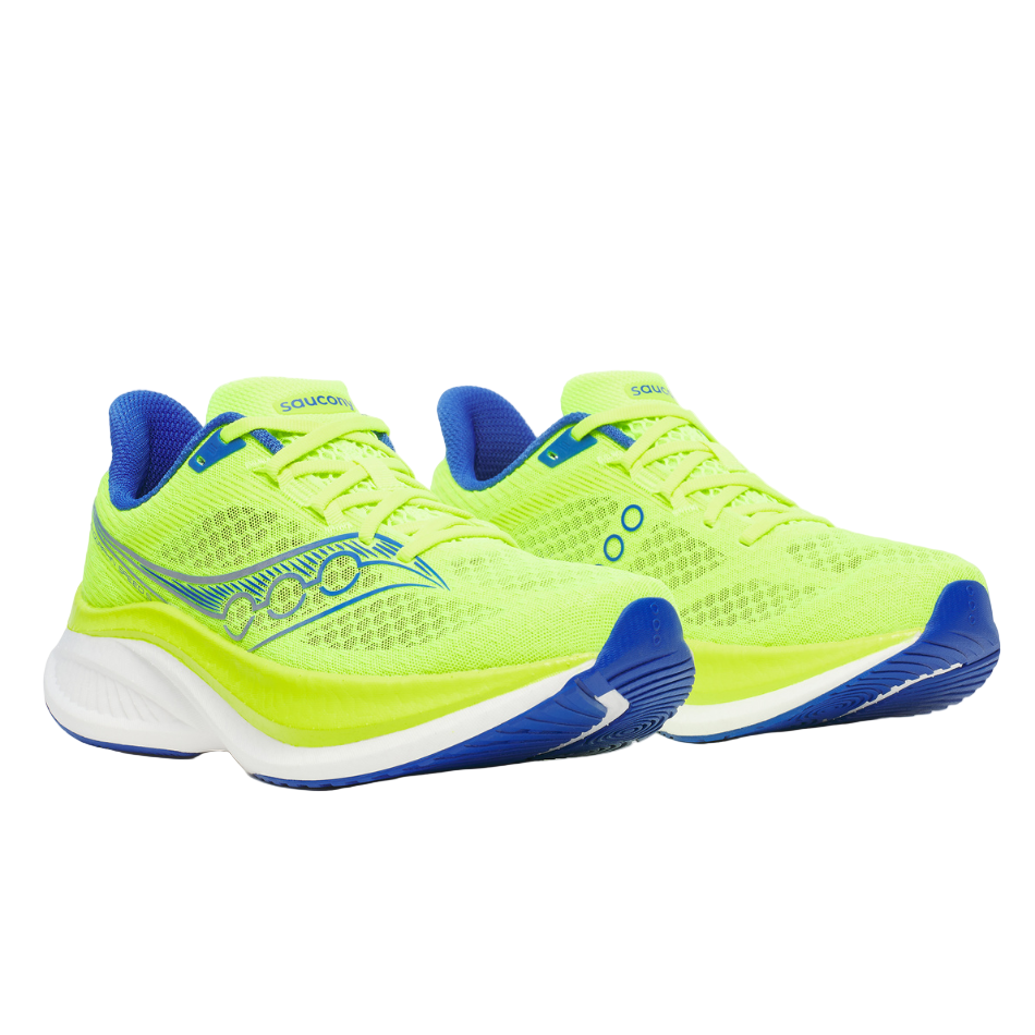 Saucony Men's Endorphin Speed 5 Running Shoes in Citron/Lapis - Online Exclusive