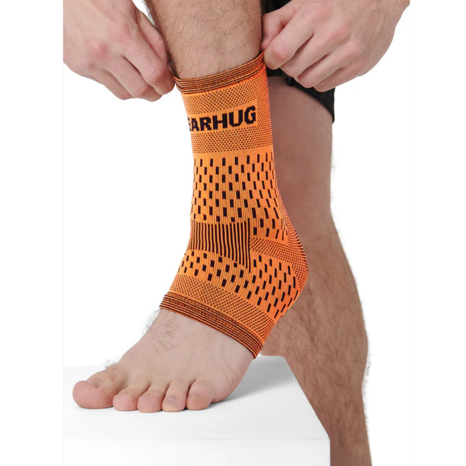 Bearhug Unisex Bamboo Ankle Compression Support Sleeve