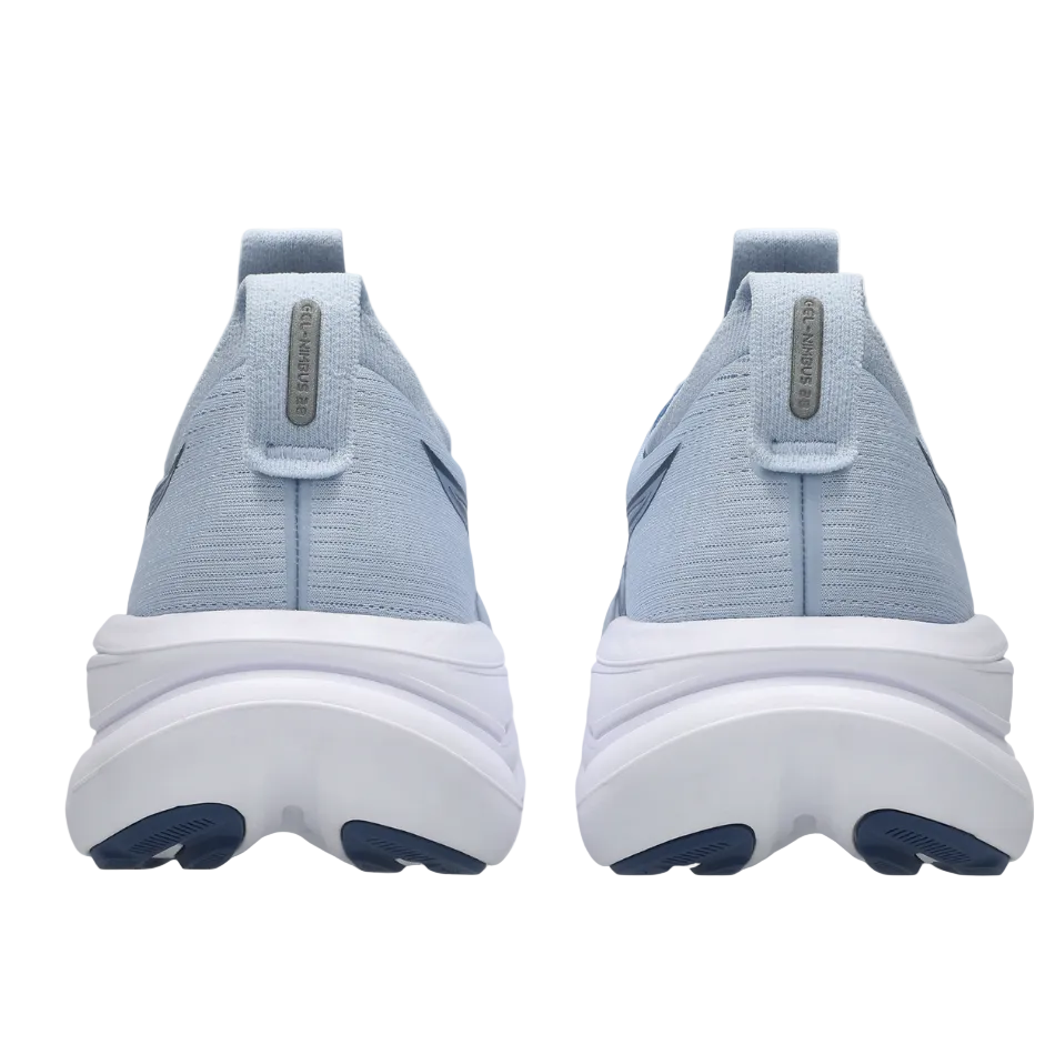 ASICS Women's GEL-NIMBUS 28 Running Shoes in Solid Air/Calm Indigo AW26