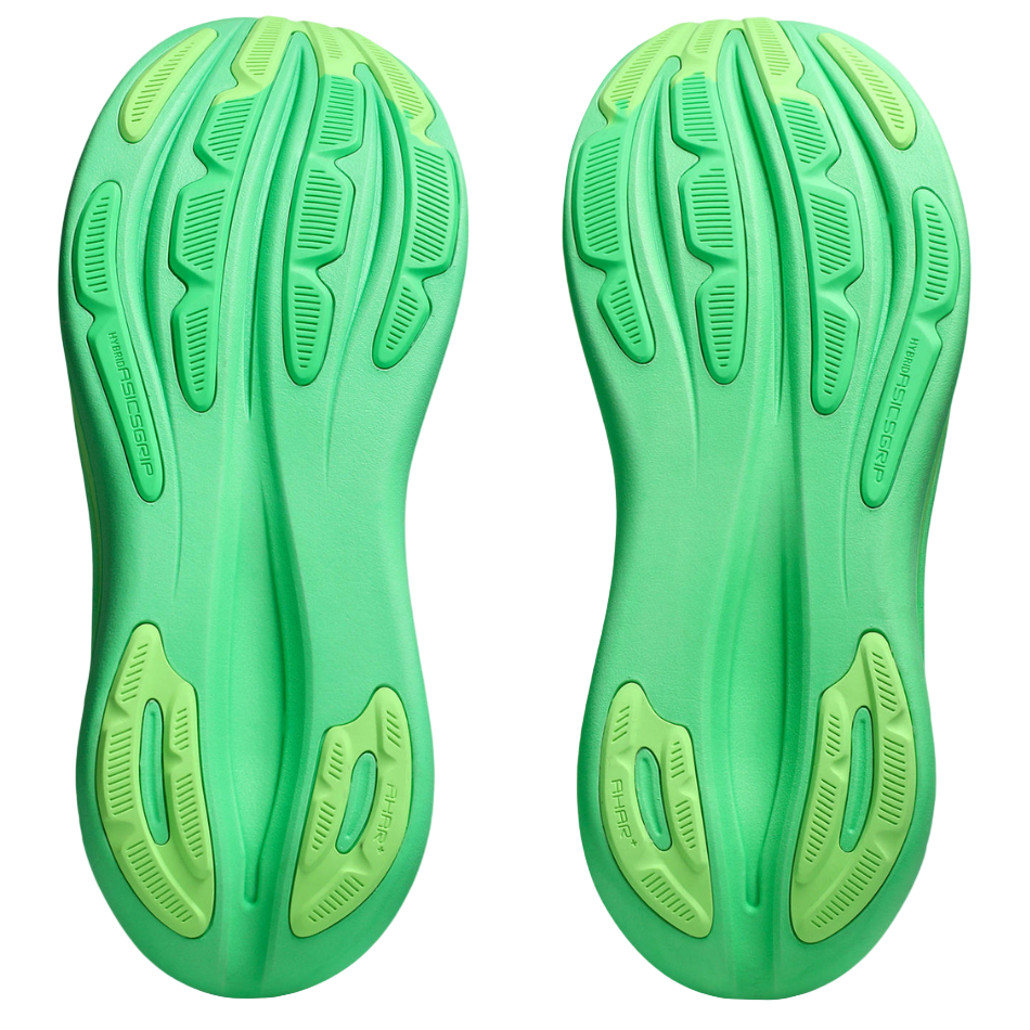 ASICS Men's GEL-NIMBUS 28 Running Shoes in Vital Green/Illuminate Green SS26