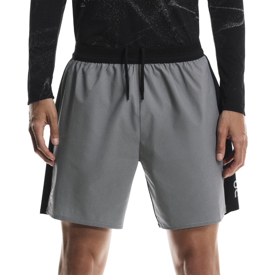 On Men's 7" Performance Shorts Lumos in Eclipse/Black AW25