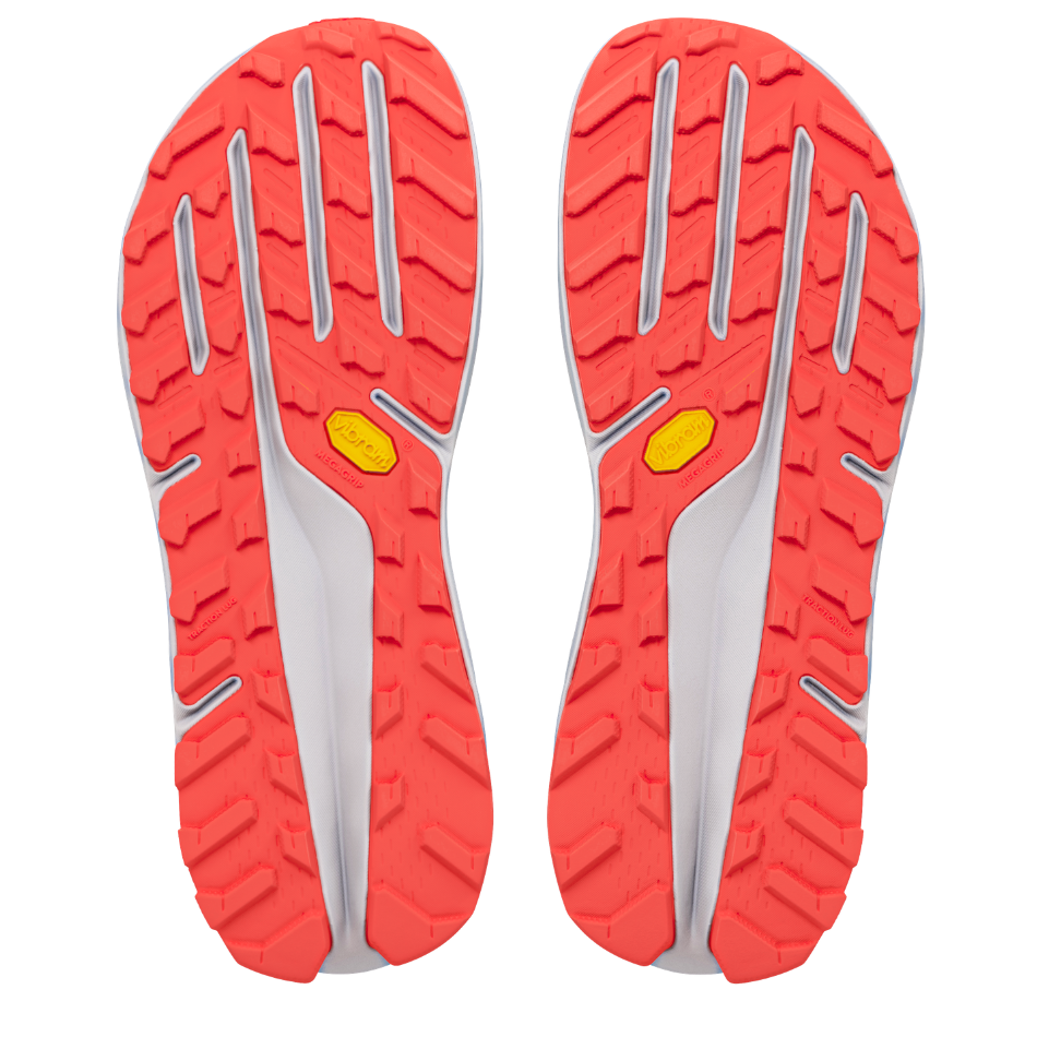 Altra Men's Olympus 275 HILO Trail Running Shoes in Vaporous Gray/Fiery Coral AW26