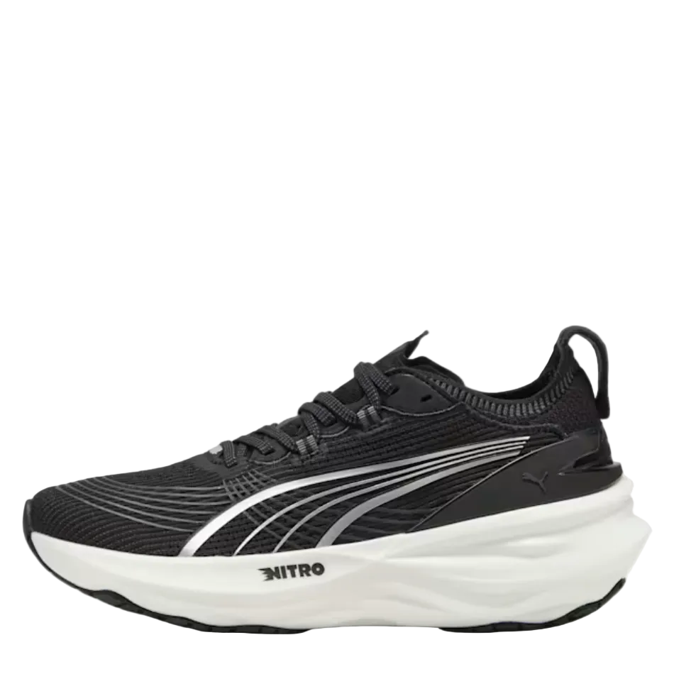 PUMA Women's ForeverRun NITRO 2 Running Shoes in PUMA Black/PUMA White SS26