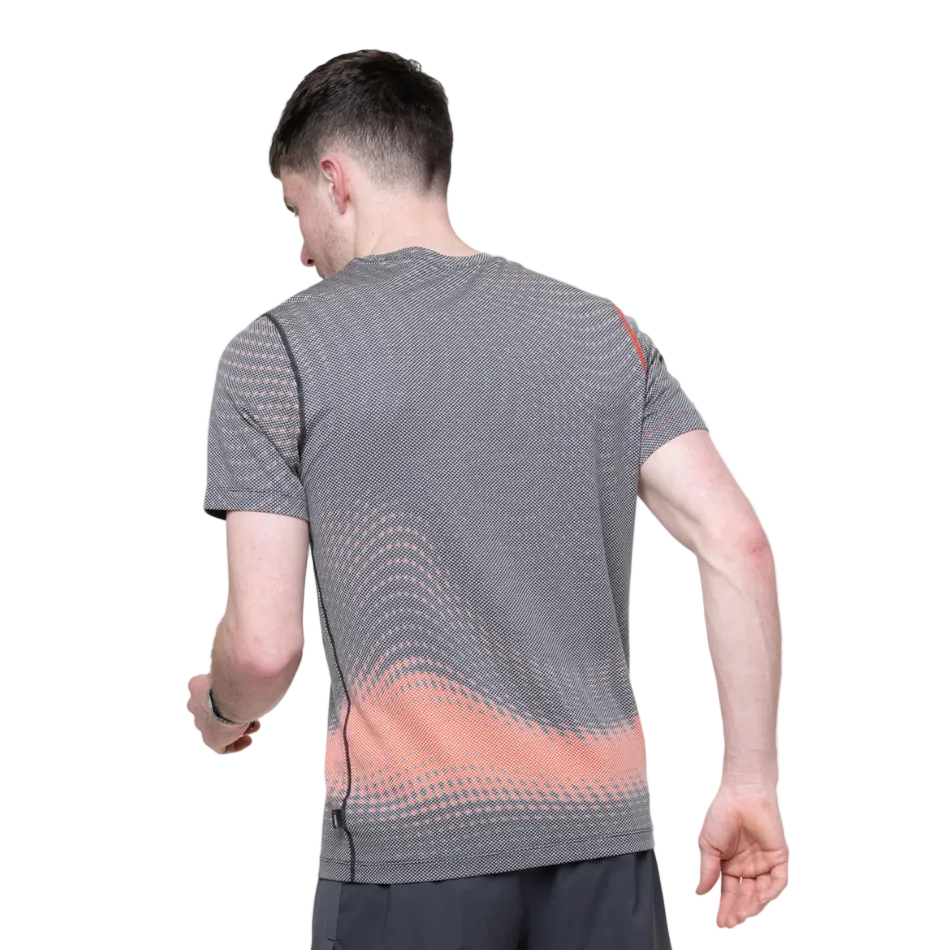 Ronhill Men's Tech Golden Hour Tee in Ronhil Red Motion SS26